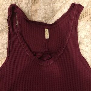 Free people thermal flowy tank